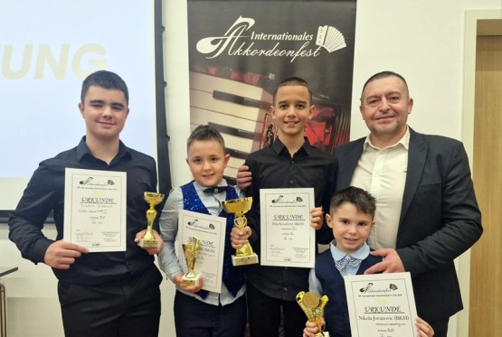 Zlato u Gracu za Muzičku školu "Kornelije Stanković"