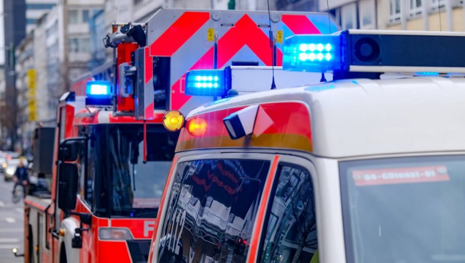 Težak udes na putu za bolnicu (FOTO)