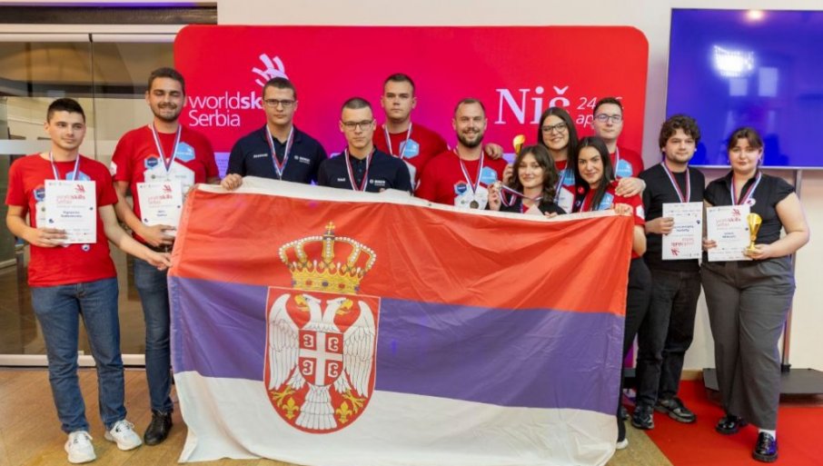 Veštine, znanje i mladi inovatori Proglašeni pobednici SerbianSkillsa 2025