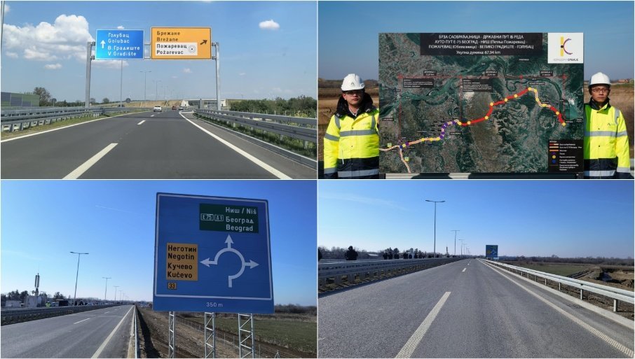 Uskoro kraj radova na Dunavskoj magistrali, od Beograda do Golupca za manje od sat i po vremena