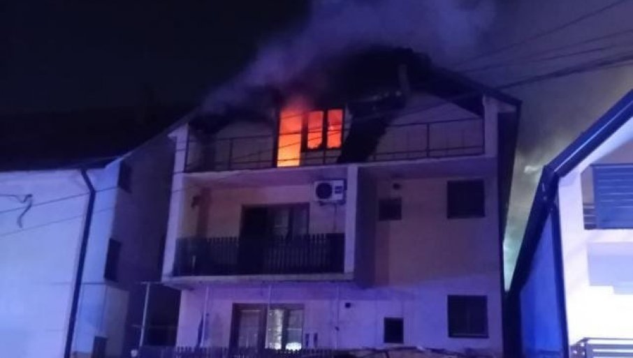 Sedam ekipa vatrogasaca na terenu