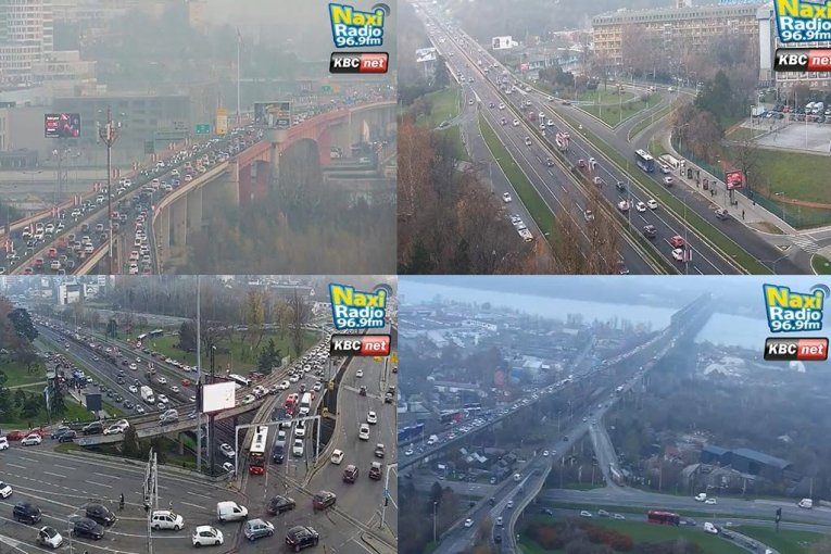 Pola grada slavi, druga polovina ZAGLAVLJENA u gužvi – ove tačke su kritične!