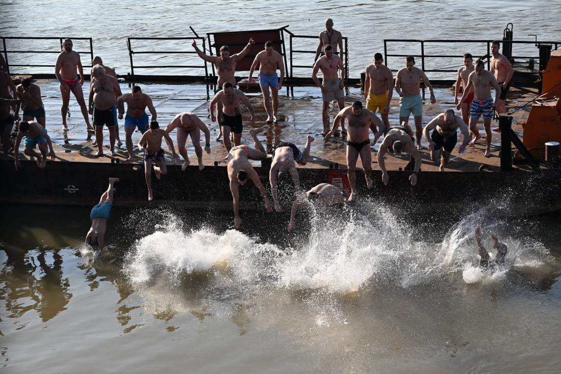 Dirljiv prizor ispod Beogradske tvrđave