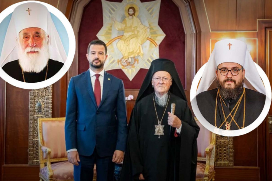 SPREMA SE UDAR NA SPC: Drama koja potresa pravoslavlje – iz Moskve stiglo upozorenje da patrijarh Vartolomej planira da prizna Crnogorsku pravoslavnu crkvu