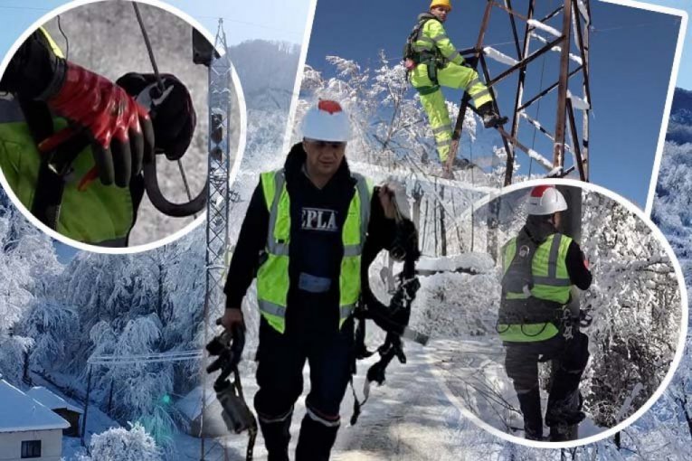 LED, HLADNOĆA I OPASNOST NA SVAKOM KORAKU! Upoznajte prave heroje – dok mi sedimo u toplim sobama monteri su na terenu, Milivoje i Vladan otkrivaju svu težinu ovog posla (FOTO)