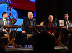 Bratina na promociji „Knjige o bratstvu“ ruskog autora Aleksandra Kurčanjinova