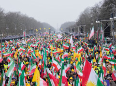 Hiljade ljudi na protestu podrške pobunjenim građanima Irana