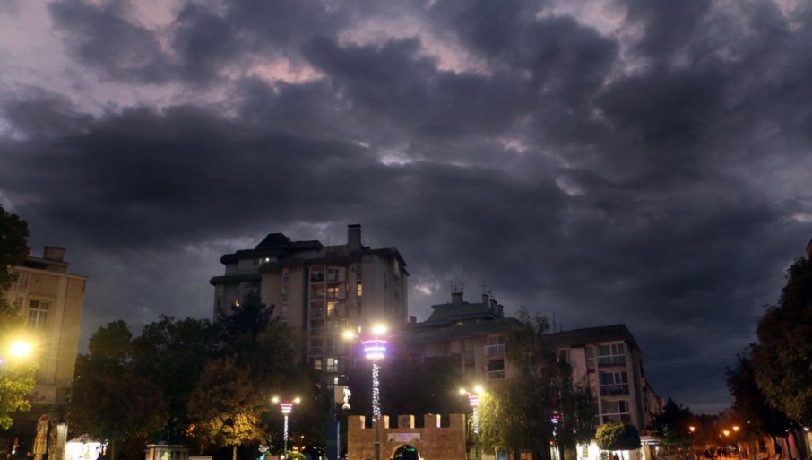 Promenljivo oblačno i vetrovito, biće i kiše