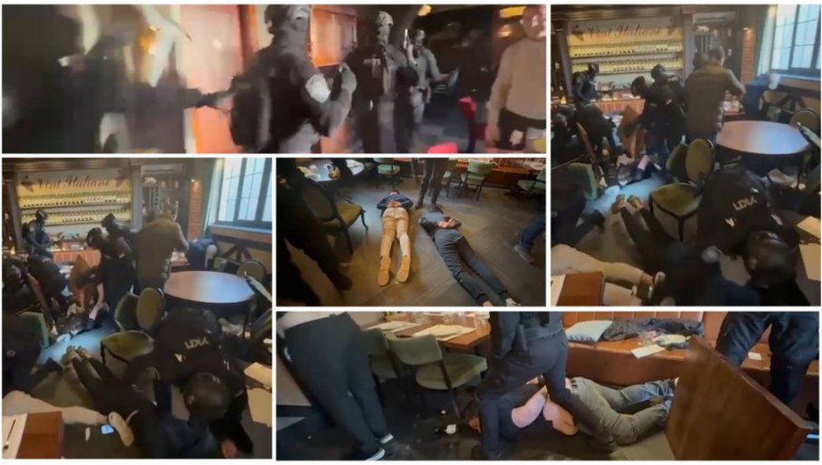 Bacili ih na zemlju i stavili lisice, uhapšeni reketaši i piromani (VIDEO)