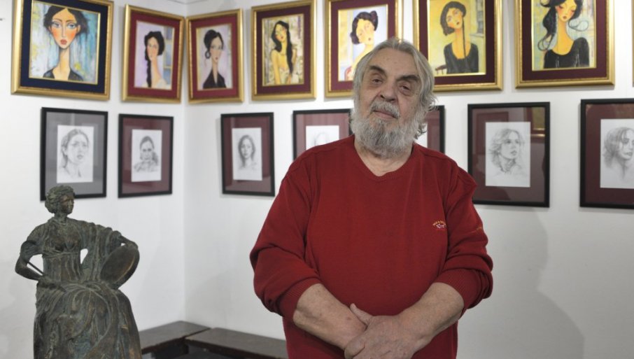 Aleksandar Popović Ruski, o krstu kao inspiraciji, i drugim pričama, koje je predstavio u Kući Đure Jakšića