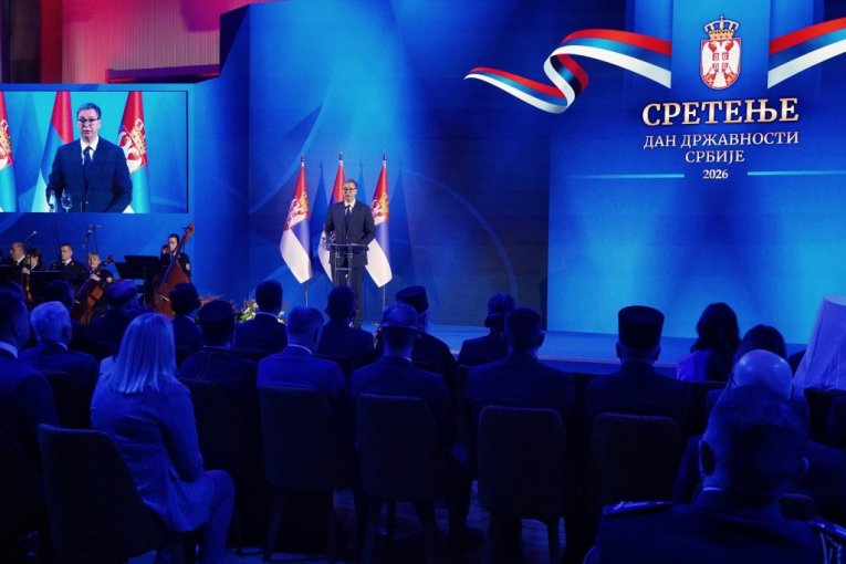 VERA, VITEŠTVO I USTAVOTVORNOST! Vučić održao besedu pred ceremoniju uručivanja odlikovanja povodom Sretenja