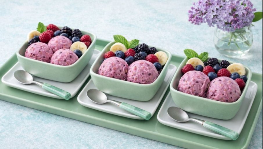 Zdrav sladoled, poslastica za sva godišnja doba