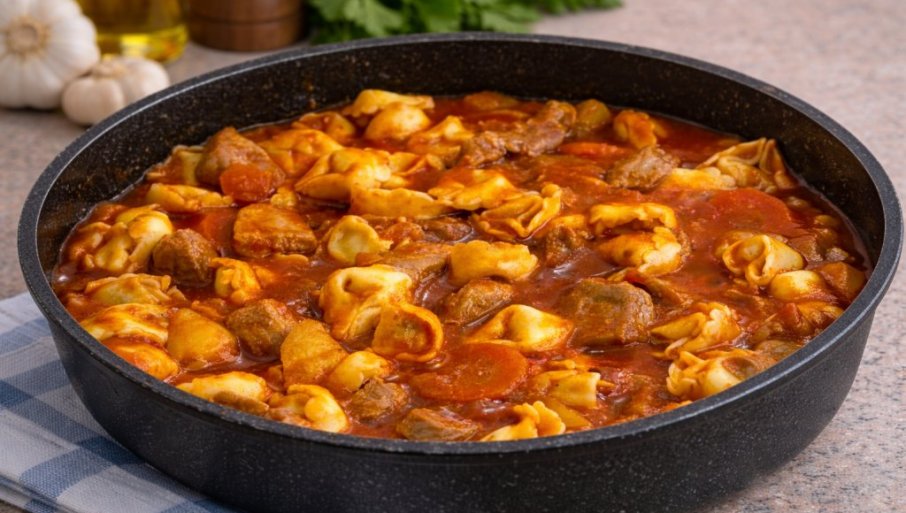 Domaće jelo u bogatom sosu