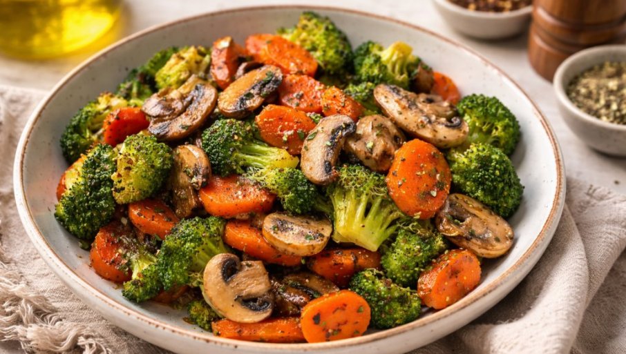 PUTERASTO POVRĆE SA BELIM LUKOM: Brz i ukusan prilog