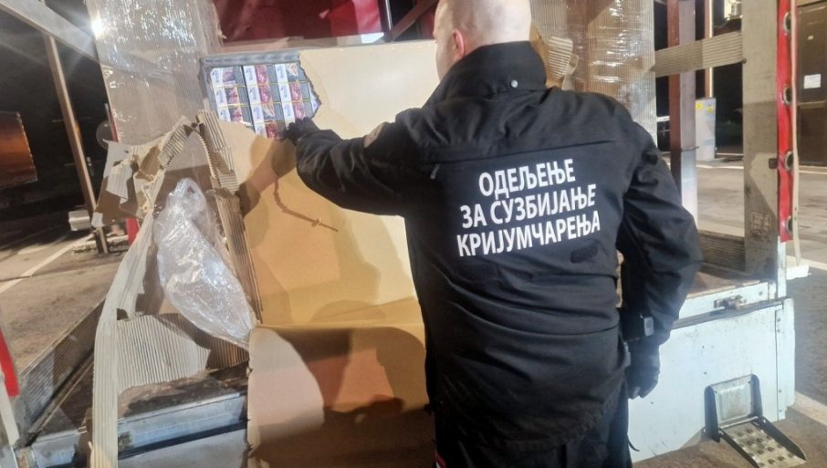 TOVAR CIGARETA U FOTELjAMA: Na graničnom prelazu Bački Breg sprečen pokušaj krijumčarenja (FOTO)