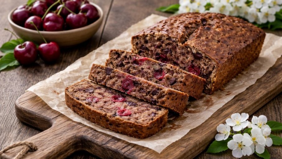 BANANA HLEB SA VUŠNJAMA: Miris domaće kuhinje