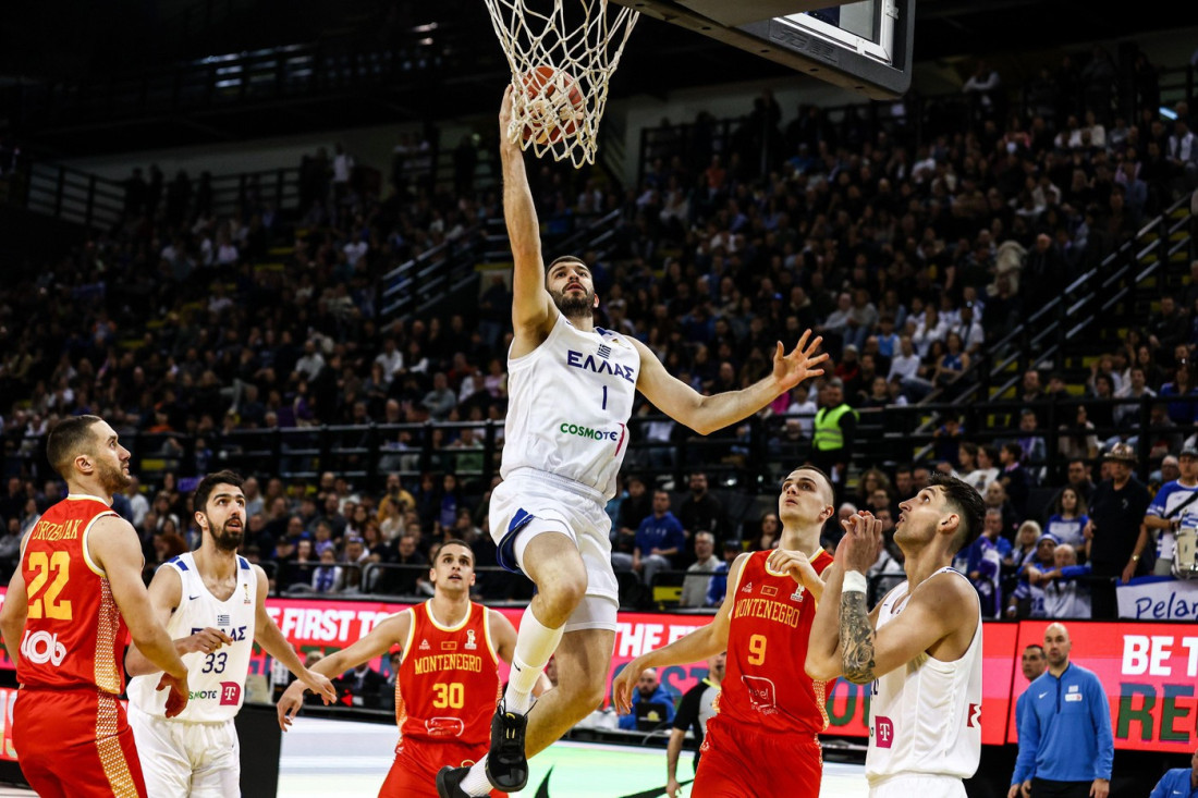 Košarkaši Grčke nadigrali Crnu Goru