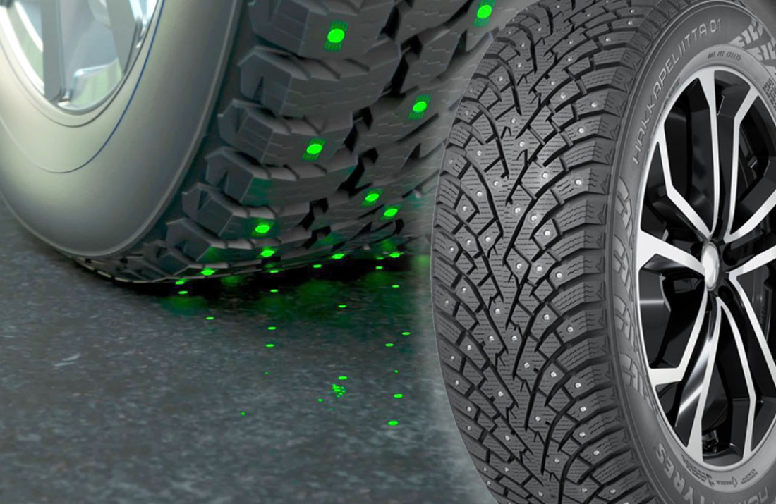 Zimska guma sa automatskim šiljcima