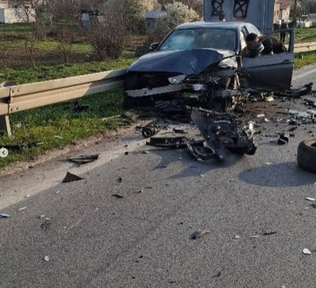 Saobraćajna nesreća na ulazu u Umku