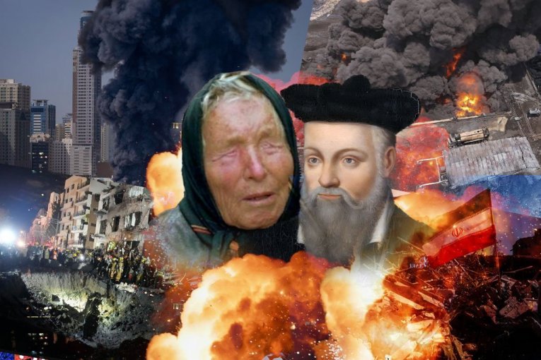 SVET ĆE GORETI, KRAJ CIVILIZACIJE JE BLIZU! Ostvarilo se NAJMRAČNIJE proročanstvo Baba Vange i Nostradamusa nakon napada na Iran: ZASTRAŠUJUĆA POKLAPANJA,  a OVA zemlja je najugroženija