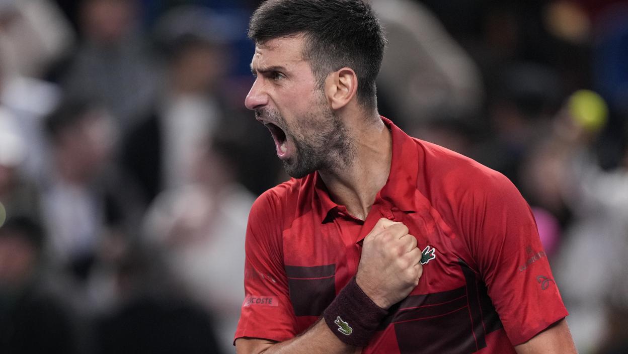 Novak Đoković na stadionu Real Madrida