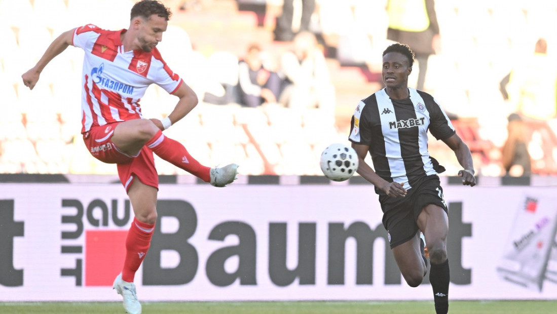 Crvena zvezda igra protiv Partizana 179. večiti derbi