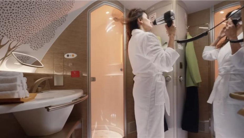Emirates: Privatna kupatila u avionima