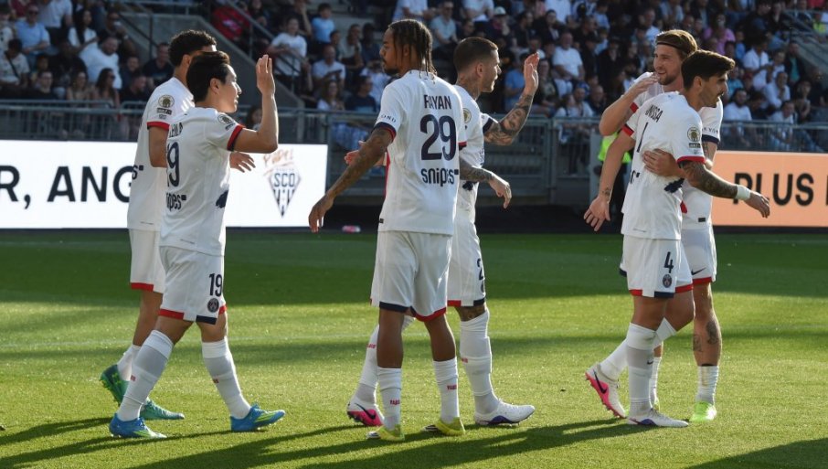 PSŽ hita ka tituli: "Sveci" pokazali snagu protiv Anžea