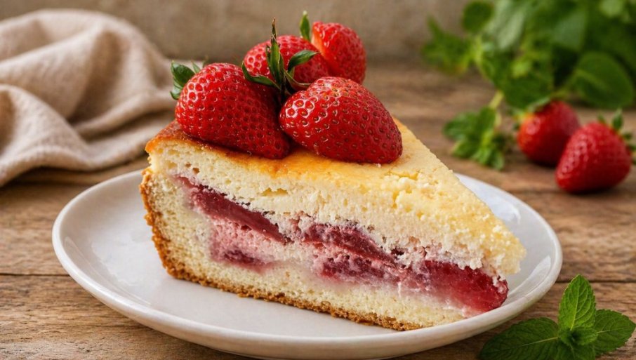 KOLAČ SA JAGODAMA: Miris leta u svakom zalogaju