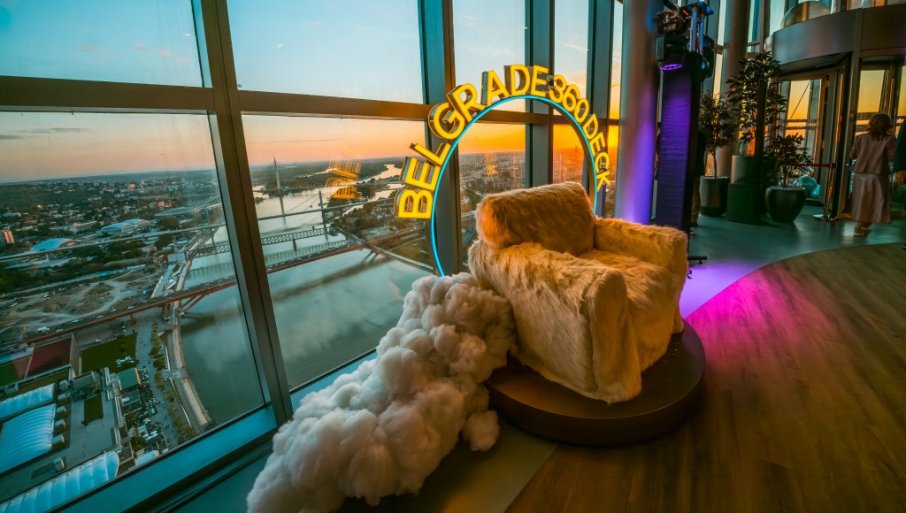 Vidikovac na vrhu Kule Beograd prvog vikenda obišlo 4.000 posetilaca