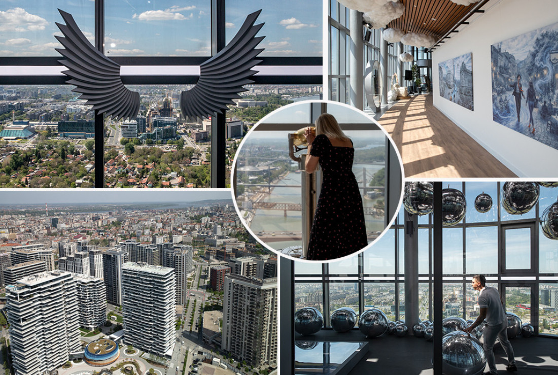 Vodič za vidikovac na Kuli Beograd