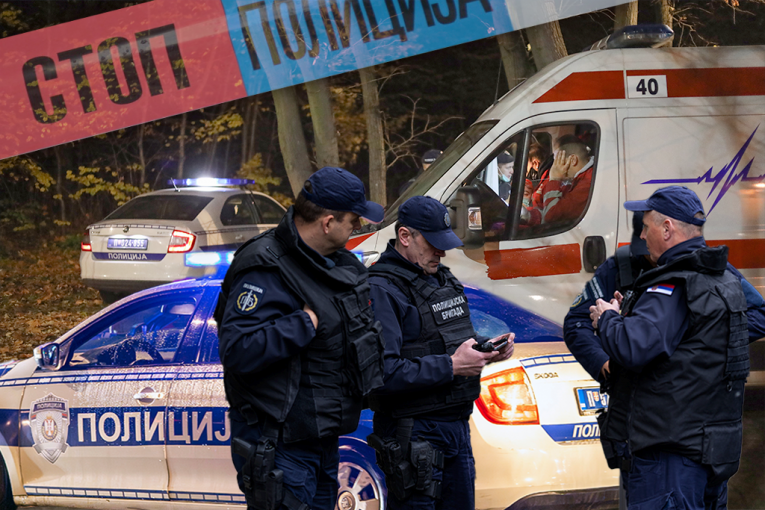ZAŠTITNA OGRADA PROŠLA KROZ AUTOMOBIL! Stravična nesreća kod Mladenovca, STRAHUJE SE DA IMA MRTVIH! (FOTO)