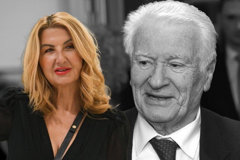 Vesna Dedić se oprostila od Dragoljuba Mićunovića! (FOTO)