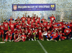 Red Star beat Vojvodina on penalties to lift 30th football cup trophy in club history