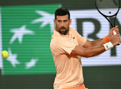 Djokovic beats Perricard to advance to Roland Garros second round