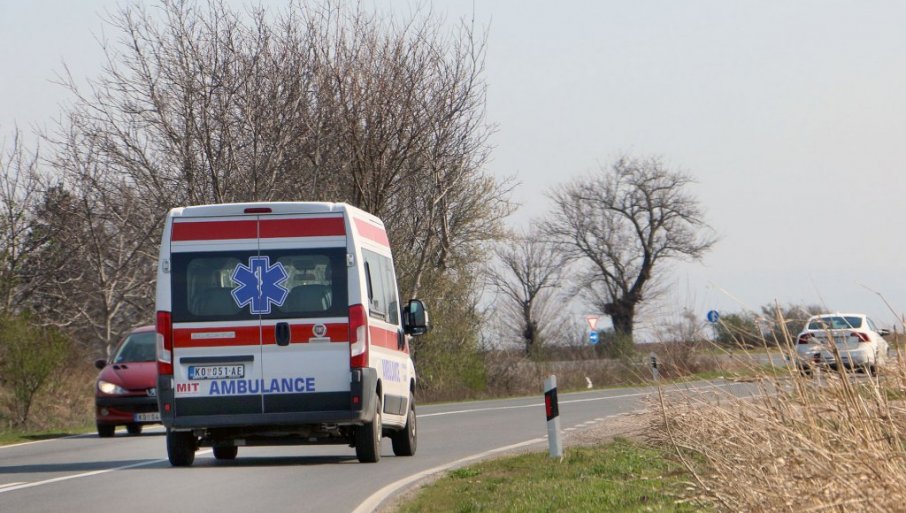 Učestvovala četiri vozila, ima povređenih