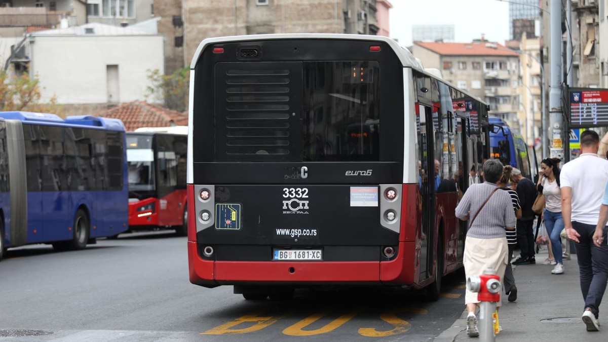 Zbog radova u Vizantijskoj ulici, od danas promena režima rada 4 linije javnog prevoza