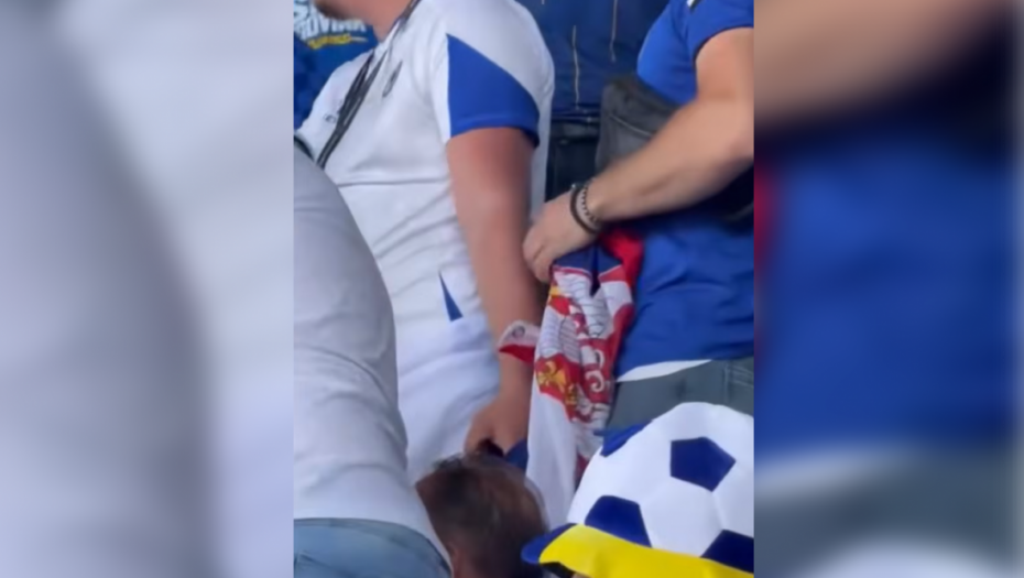 Incident na utakmici BiH-Katar: Mladiću oteta zastava Srbije