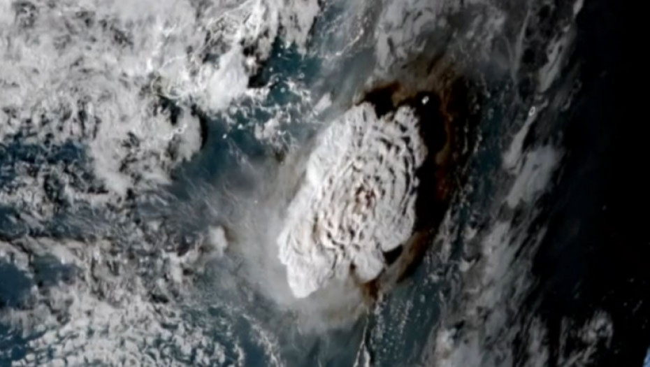 Kako je erupcija Tonge uništila metan u atmosferi?