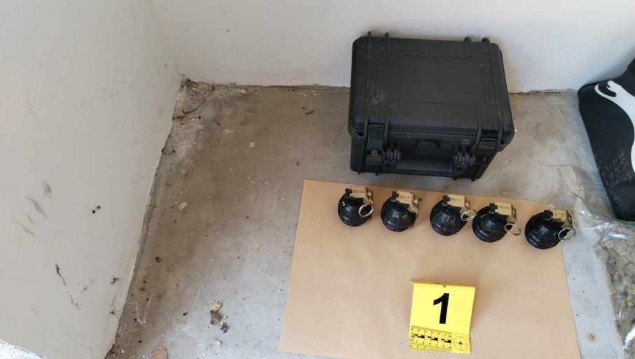 NOVOSADSKA POLICIJA NASTAVLjA AKCIJE: Uhapšene tri osobe, pronađena droga, oružje i ručne bombe (VIDEO)
