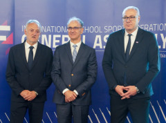 Željko Tanasković reizabran na čelo ISF; Macut: Svaki šampion počinje na školskom igralištu