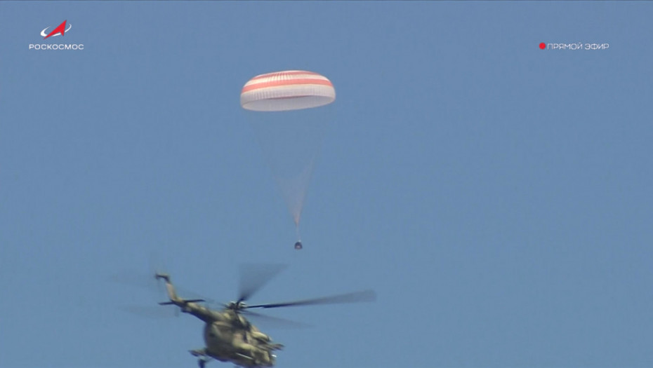 Sojuz MS-28 sleteo u Kazahstanu sa tri člana posade