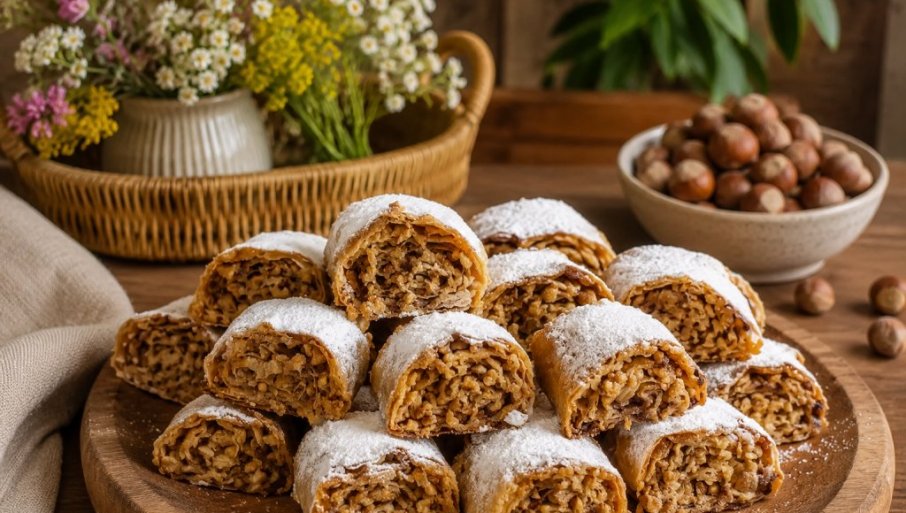 HRSKAVA SUVA BAKLAVA SA LEŠNICIMA: Poslastica koja osvaja već na prvi zalogaj