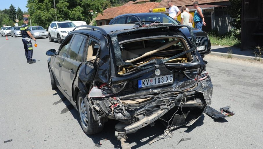 Udes na Ibarskoj magistrali kod Kraljeva
