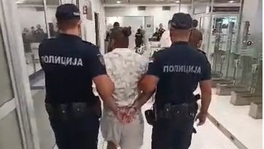 MUNjEVITA AKCIJA BEOGRADSKE POLICIJE: Ovako je uhapšen Turčin koji je ubio Ruskinju u Borči (VIDEO)