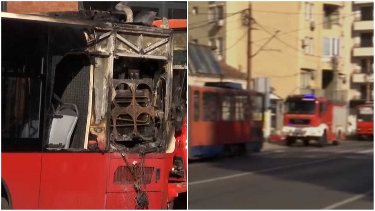 Tramvajski saobraćaj hitno obustavljen, vatrogasci na licu mesta
