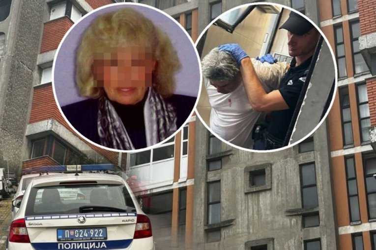 MAJKA DOŠLA DA SINU SPREMI RUČAK, A ON JE NASMRT PRETUKAO! Zoran izveden iz stana KRVAVIH NOGU, komšije čule jezive krike na Novom Beogradu: "Zapomagala je na sav glas!" (FOTO, VIDEO)