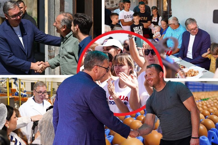VUČIĆ U PARAĆINU ZBOG OVE ŽENE HITNO POZVAO RFZO! Ona plakala od sreće, evo šta se dogodilo!