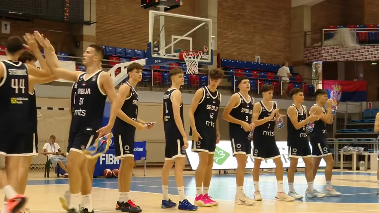 Kadetska košarkaška reprezentacija Srbije poražena od Poljske na Evropskom prvenstvu