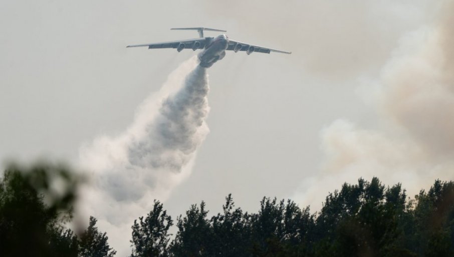 Situacija u Deliblatskoj peščari stabilna, Iljušin gasi na Ravnoj gori